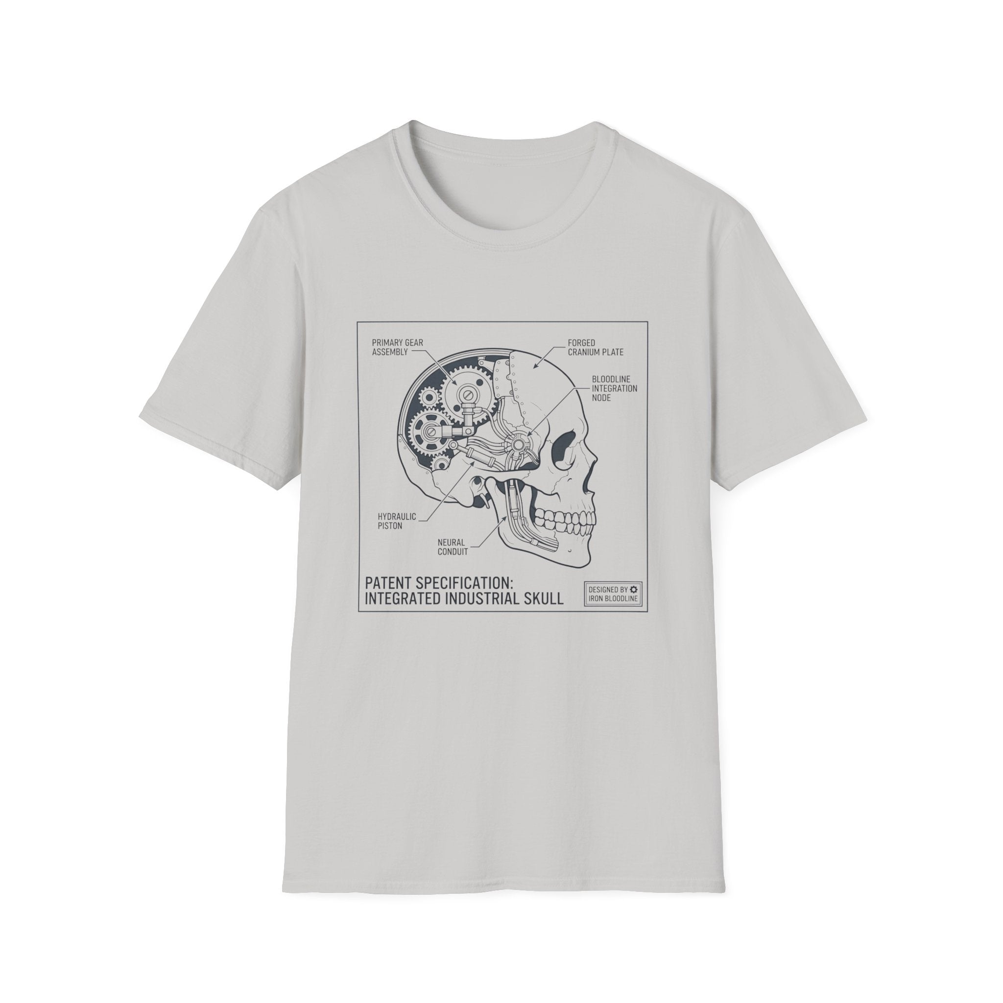 Integrated Industrial Skull T-shirt