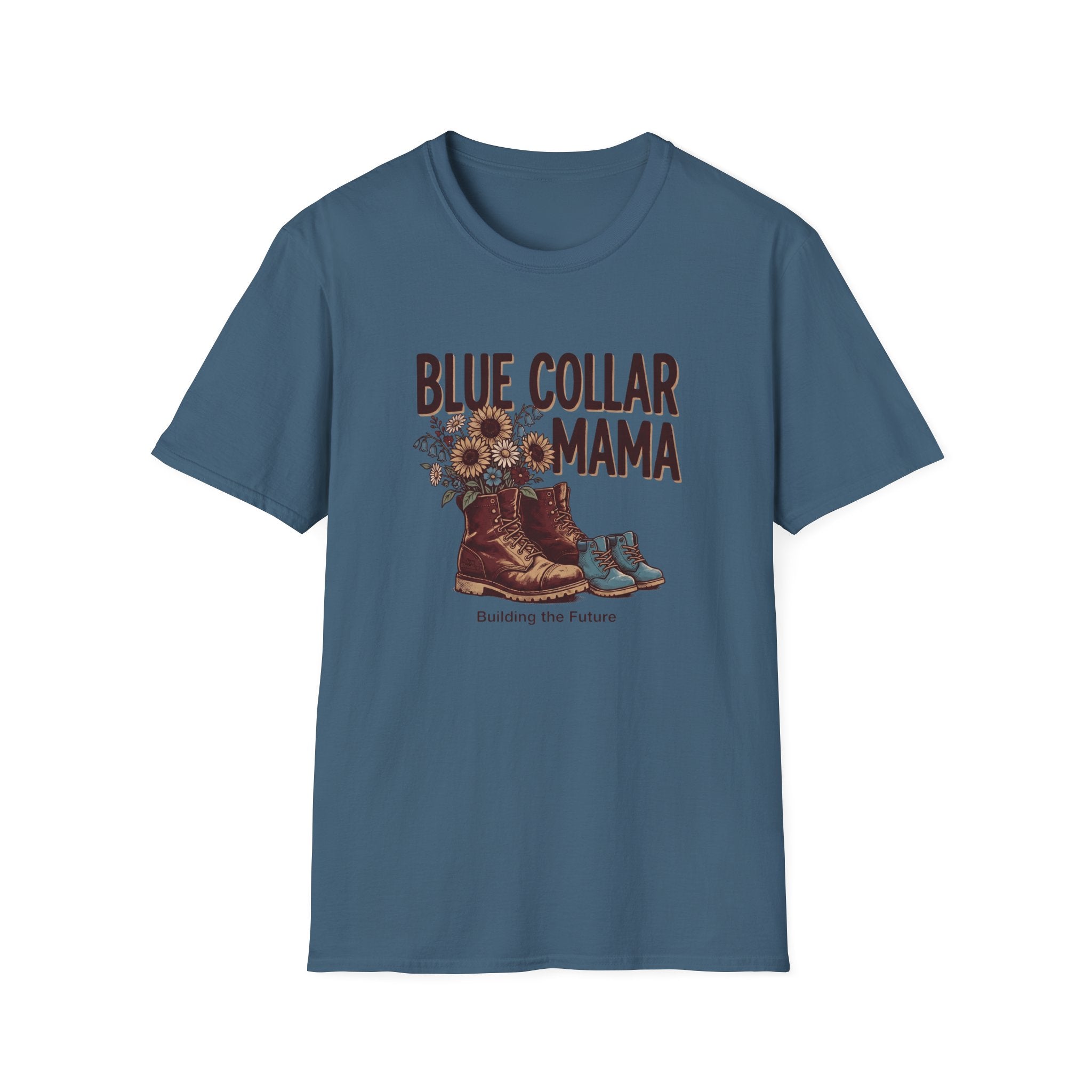 Blue Collar Mama Building The Future T-shirt