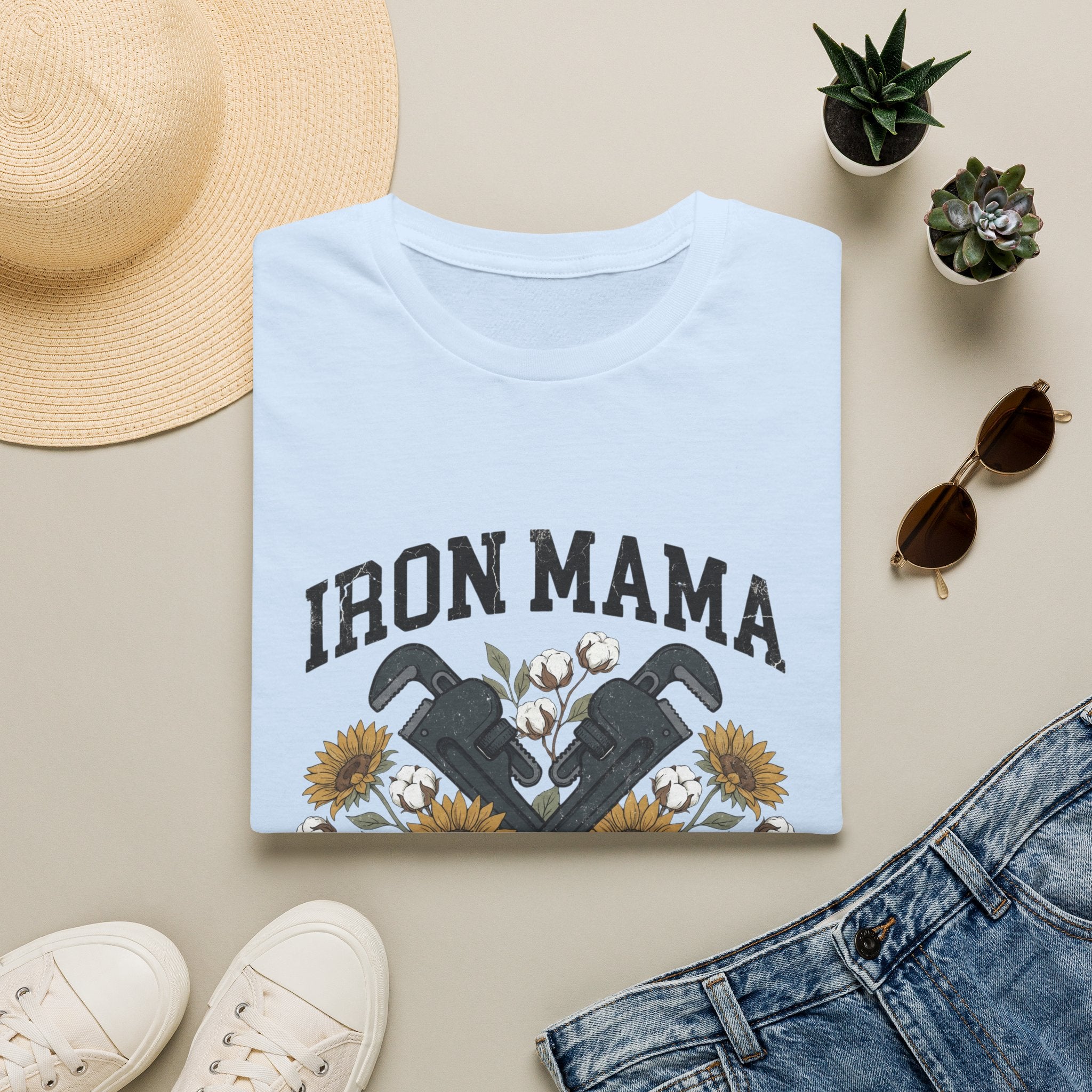 Iron Mama Sunflowers T-shirt