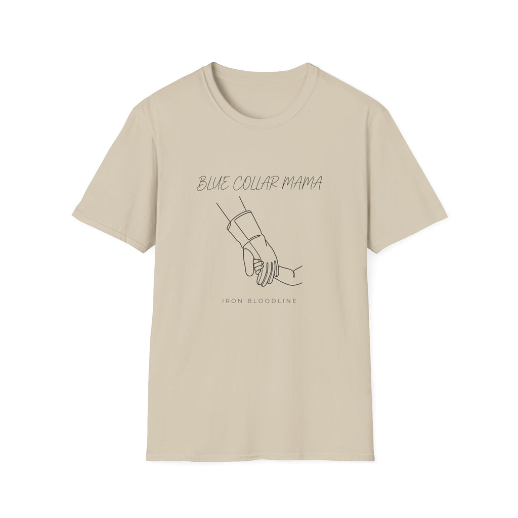 Blue Collar Mama Holding Hands T-shirt
