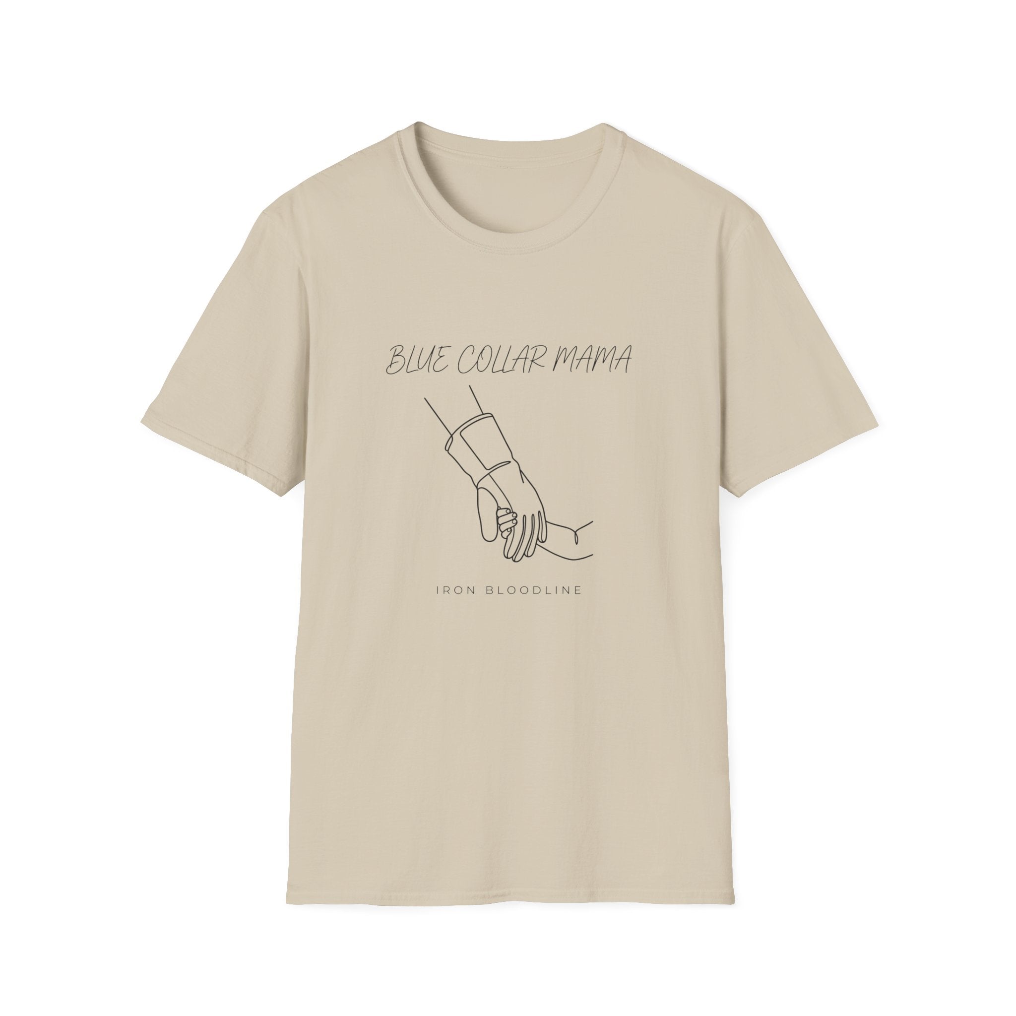 Blue Collar Mama Holding Hands T-shirt