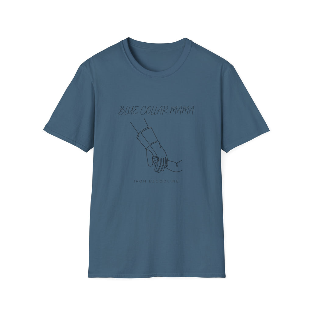 Blue Collar Mama Holding Hands T-shirt