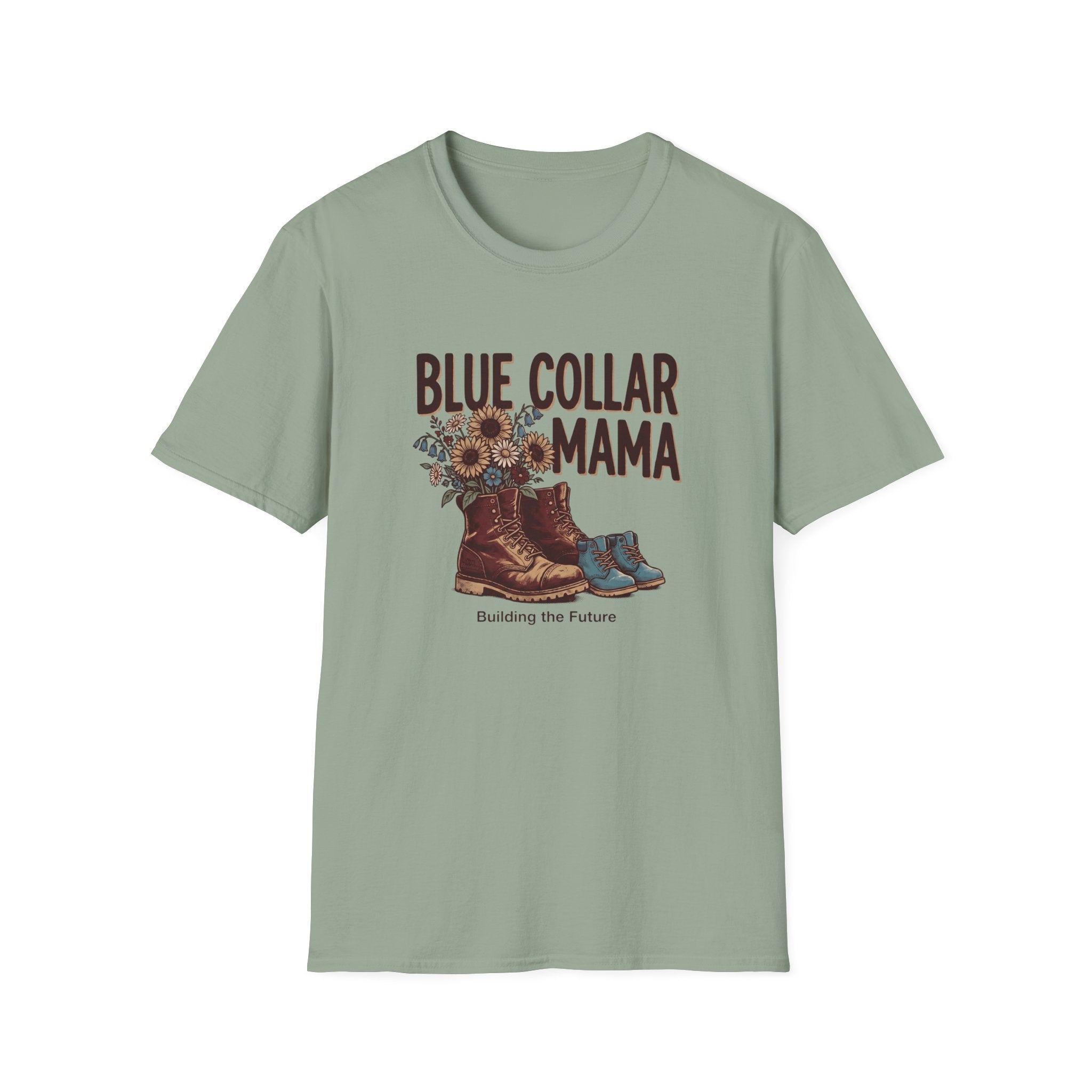 Blue Collar Mama Building The Future T-shirt
